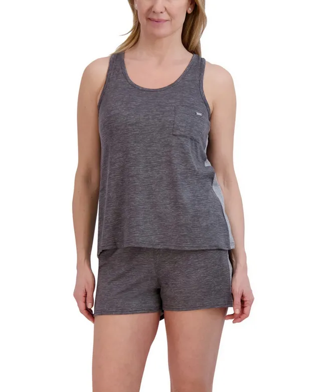 Pure Fiber Tank Short Loungewear Set, 2 Piece