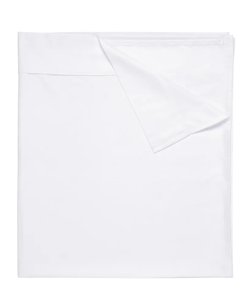 California Design Den Luxury Flat Sheet Only - 400 Thread Count 100% Cotton Sateen, Soft