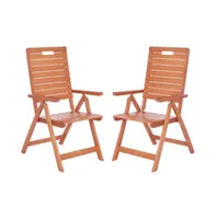 Rence Indoor Outdoor Folding Chair (Set of 2)