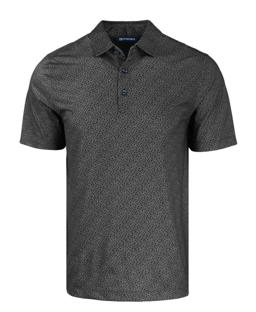 Cutter & Buck Pike Eco Pebble Print Stretch Recycled Men's Polo Shirt