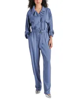 Steve Madden Women's Smooth Twill Audrie Jumpsuit