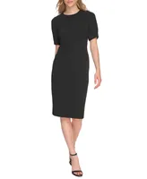 Tommy Hilfiger Women's Short-Sleeve Sheath Dress