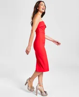 Bardot Georgia Strapless Sheath Dress