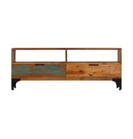 Tv Stand 46.5"x13.8"x17.7" Solid Wood Reclaimed