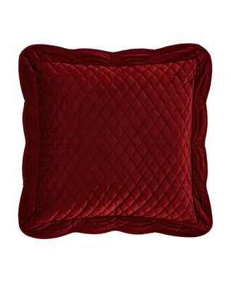 J Queen New York Marissa Square Quilted Decorative Pillow, 18"