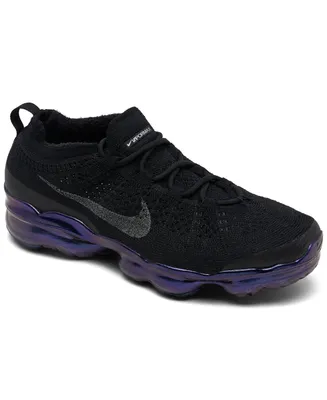 Nike Women's Air VaporMax 2023 Flyknit Next Nature Running Sneakers from Finish Line - Black, Multi