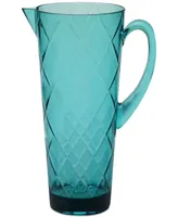 Certified International Teal Diamond Acrylic 5