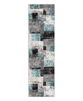 Main Street Rugs County 380 2' x 7' Runner Area Rug