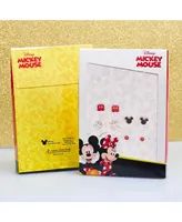 Disney Mickey Mouse Fashion Stud Earring - Classic Mickey, Black/Red/Gold - 4 pairs