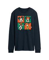 Airwaves Men's Disney Holiday Long Sleeves T-shirt