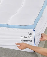 Extra Thick Cooling Mattress Topper Size