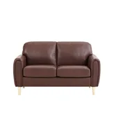 Serta Gorm 58" Faux Leather Loveseat