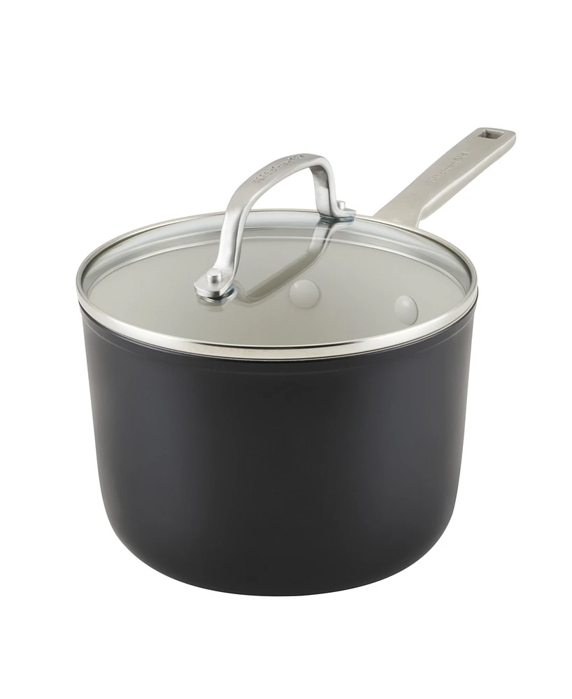 KitchenAid 3-Qt. Ceramic Nonstick Saucepan