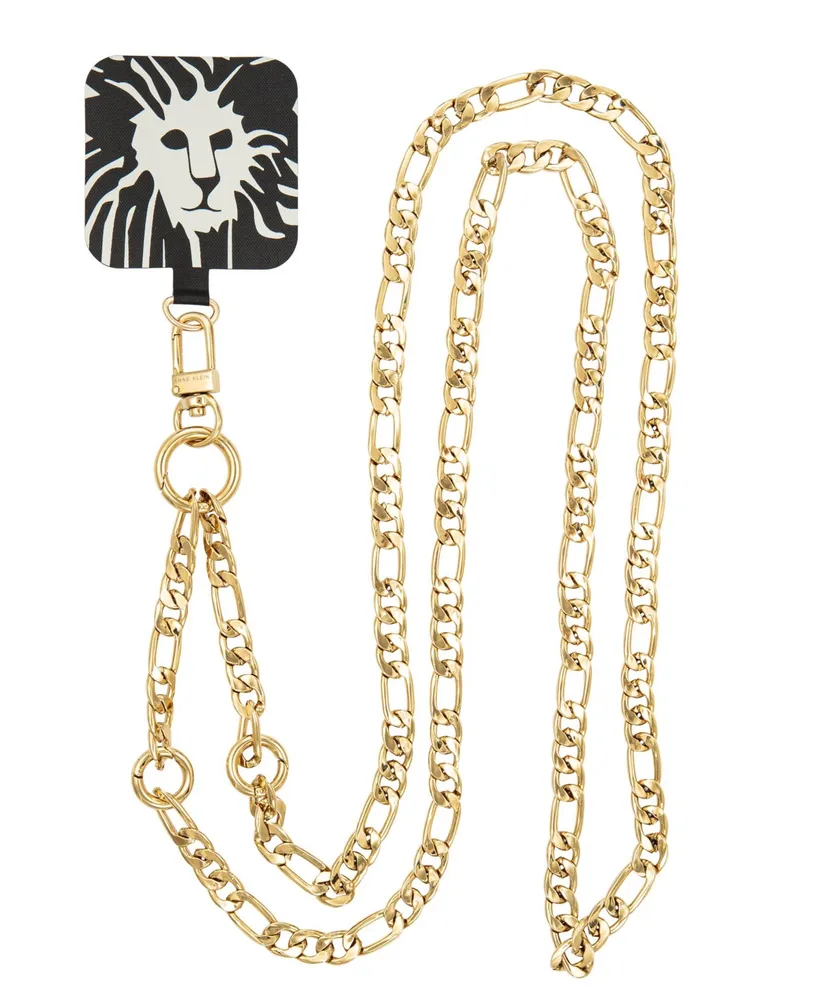 Anne Klein Women's Gold-Tone Alloy Crossbody iPhone Chain