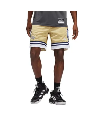 Men's adidas Gold Georgia Tech Yellow Jackets Swingman Aeroready Basketball Shorts