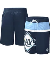 Men's G-iii Sports by Carl Banks Navy Tampa Bay Rays Sea Wind Swim Shorts