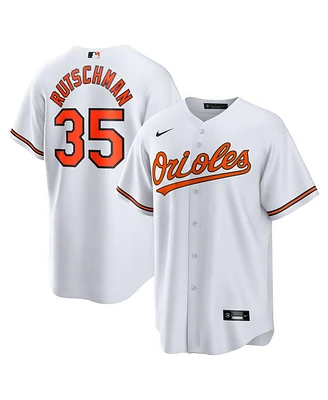 Men's Nike Adley Rutschman White Baltimore Orioles Replica Player Jersey