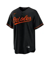 Men's Nike Adley Rutschman Black Baltimore Orioles Alternate Replica Player Jersey