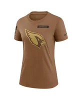 Women's Nike Brown Arizona Cardinals 2023 Salute to Service Legend Performance T-shirt