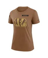 Women's Nike Brown Cincinnati Bengals 2023 Salute to Service Legend Performance T-shirt