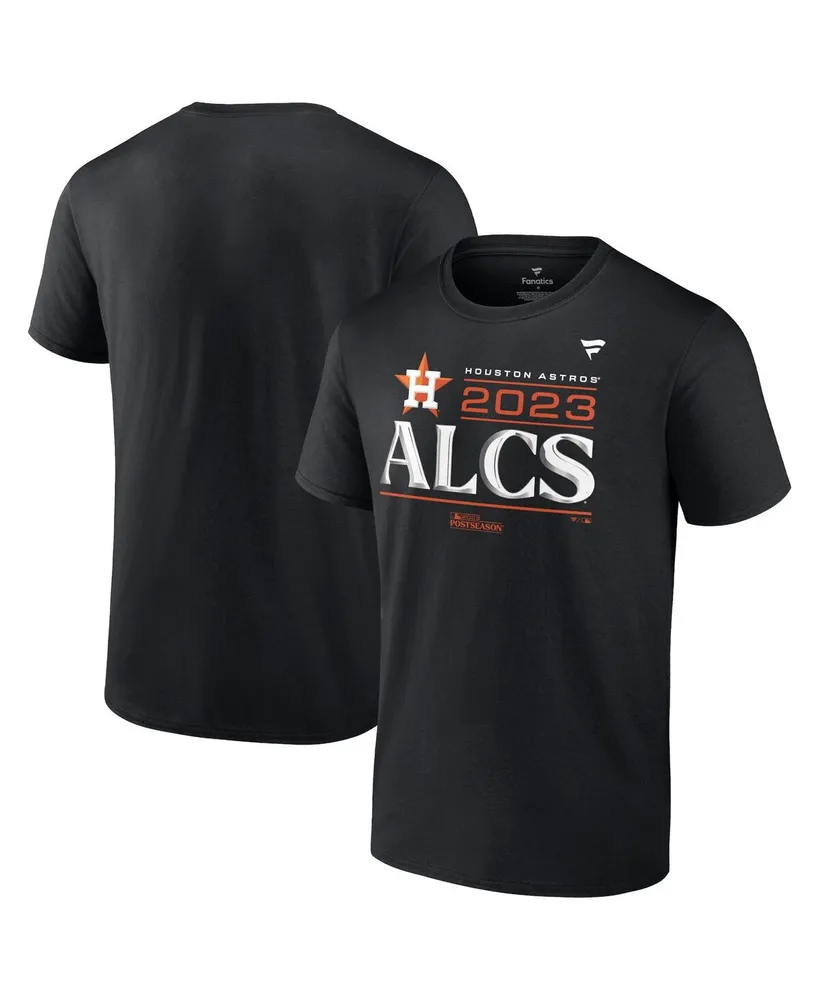 Men's Fanatics Black Houston Astros Division Series Winner Locker Room T-shirt