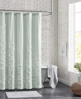 Peri Home Chenille Rose Shower Curtain, 72" x 72"