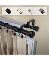 Rosen 1" Double Curtain Rod 48-84