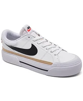 Nike Women's Court Legacy Lift Platform Casual Sneakers from Finish Line