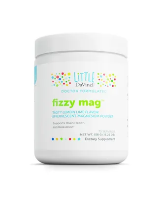 Little DaVinci Fizzy Mag - Effervescent Magnesium Supplement for Kids to Support Brain Health, Relaxation and Behavior