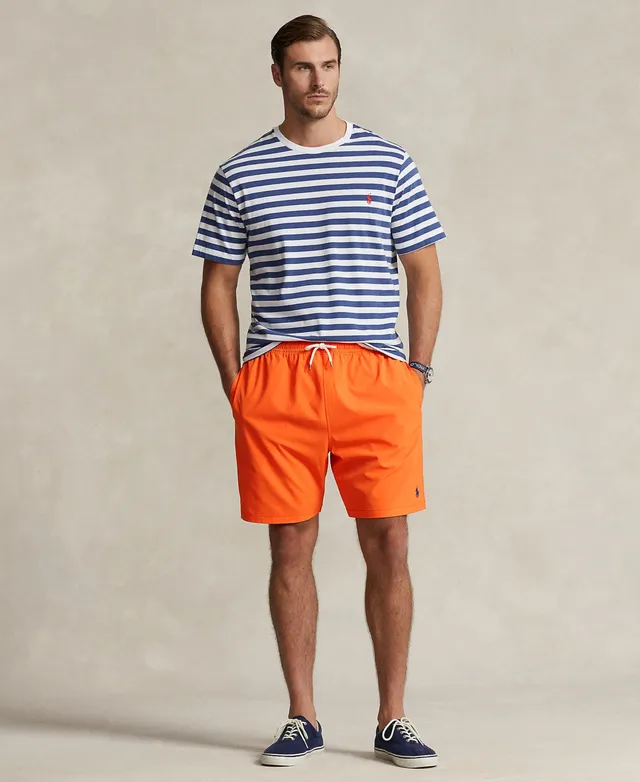 Polo Ralph Lauren Men's Big & Tall Mesh-Lined Swim Trunks