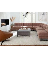 Closeout Kathya Fabric Sectional Collection Created For Macys