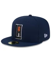 Men's New Era Navy La Clippers 2023/24 City Edition Alternate 59FIFTY Fitted Hat