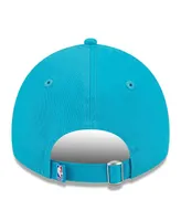 Men's New Era Turquoise Charlotte Hornets 2023/24 City Edition 9TWENTY Adjustable Hat