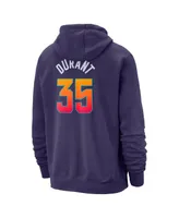 Men's Nike Kevin Durant Purple Phoenix Suns 2023/24 City Edition Name and Number Pullover Hoodie