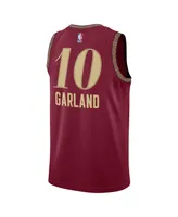 Men's and Women's Nike Darius Garland Wine Cleveland Cavaliers 2023/24 Swingman Jersey - City Edition