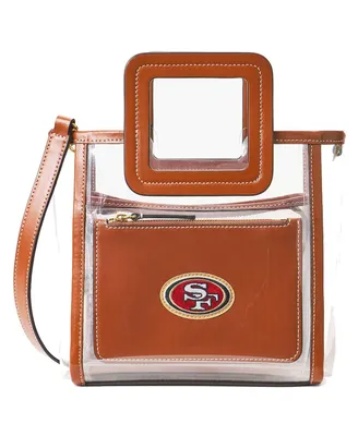 Women's Staud San Francisco 49ers Clear Mini Shirley Bag