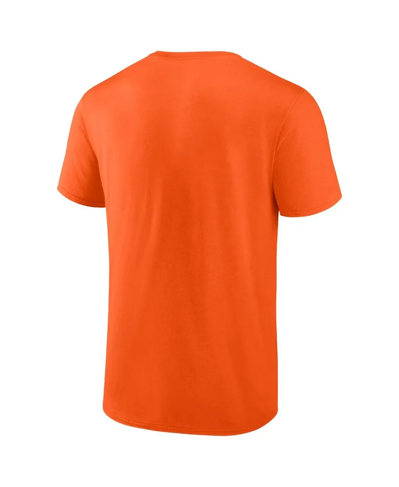 Big Boys Fanatics Orange Baltimore Orioles 2023 Postseason Locker Room T-shirt