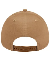Men's New Era Khaki Minnesota Twins A-Frame 9FORTY Adjustable Hat