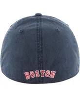 Men's '47 Brand Navy Boston Red Sox Sure Shot Classic Franchise Fitted Hat