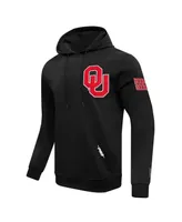 Men's Pro Standard Black Oklahoma Sooners Pullover Hoodie