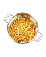 All-Clad Essentials Hard Anodized Nonstick Cookware, Stockpot with Multi-Purpose Insert and Lid