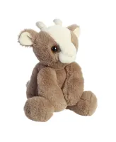 Aurora Medium Gemini Goat Flopsie Adorable Plush Toy Gray 12"