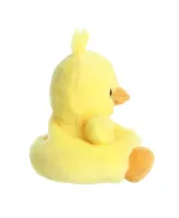 Aurora Mini Darling Duck Palm Pals Adorable Plush Toy Yellow 5"