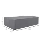 Outsunny 97" x 65" x 26" Weatherproof Outdoor Sectional Patio Furniture Cover