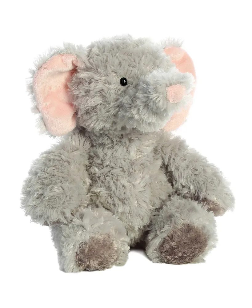 Aurora Medium Elephant Tubbie Wubbies Snuggly Plush Toy Gray 10.5"
