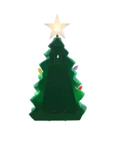 24" Outdoor Lit Blow Mold Tree