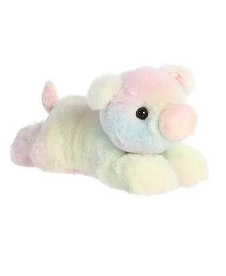 Aurora Small Piglet Mini Flopsie Adorable Plush Toy Rainbow 8.5"