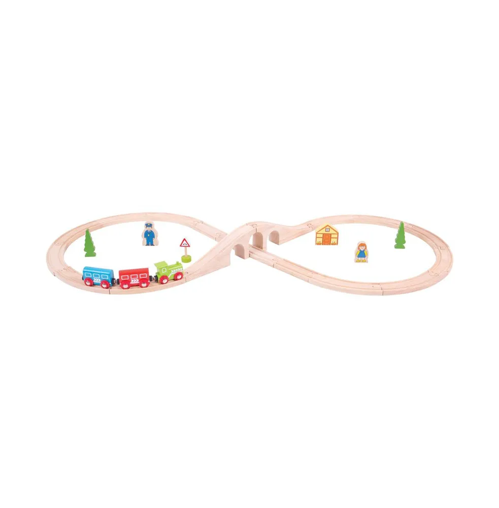 Bigjigs Rail Figure of Eight Train Set