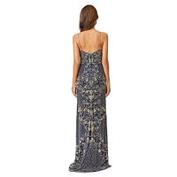 Women's Lara Beaded Tank Dress with Slit