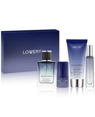 Lovery Men's 4-Pc. Bleu Fusion Eau de Parfum Gift Set